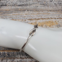 Tiffany & Co. Infinity Cuff in Sterling Silver Bangle Bracelet