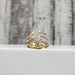 14K Fancy Cut CZ Ring