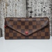 LOUIS VUITTON DAMIER EBENE SARAH WALLET