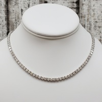 16" 14K Tennis Necklace