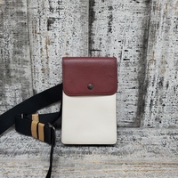 Coach Men's Calf Leather Phone Crossbody Bag