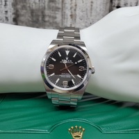 '16 Rolex 214270 Explorer II 39mm Stainless Steel With Box + Papers