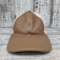 Gucci Leather Baseball Cap 337798