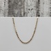 21.75" 14K TriColor Valentino Link Necklace