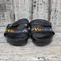 Louis Vuitton "Bom Dia Mule" Slippers + Size 40 No Box 