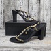 Chanel Lambskin & Jewelry Chanel Charms Heels Size 39