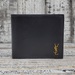 Saint Laurent Tiny Monogram East/West Leather Wallet