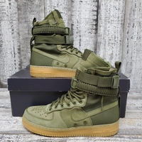 Nike SF AF1 High Top Special Force Air Force One 1 Faded Olive Size 9.5 