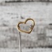 14K Heart Diamond Pendant