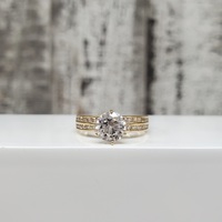 14K CZ Ring
