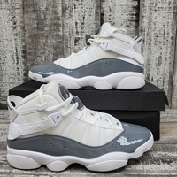 Jordan 6 Rings White Cool Grey Size 8 With Box