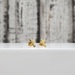 18K Cross Religious Earrings