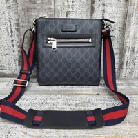 Gucci Messenger GG Supreme Black/Grey
