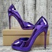 Christian Louboutin Hot Chick 100 metallic leather Pumps Size 39