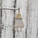 10K Diamond Electrical Plug Pendant