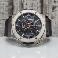 Hublot 45mm Classic Fusion Chronograph Skeleton Automatic Stainless Steel 