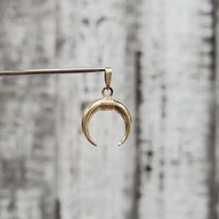 14K Tusk Pendant