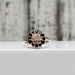 14K Sapphire + Diamond Ring