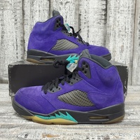 Nike Jordan 5 Retro Alternate Grape Size 9.5 In Box