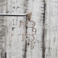 10K "No 9 to 5" Custom Diamond Pendant
