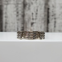 10K Diamond Fancy Design Ring