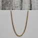 24" 14K Diamond Cut Curb Link Necklace