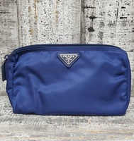 Prada cosmetic Blue Pouch