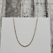 16.5" 14K Box Link Necklace