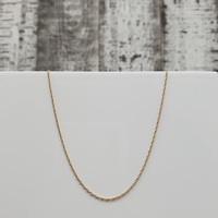18.5" 14K Thin Chain Necklace