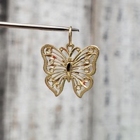 14K Butterfly Pendant