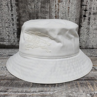 Burberry Bucket Hat White Size M