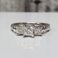 Platinum Diamond Ring 