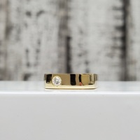 14K Diamond Band Ring