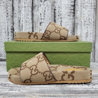 Gucci Slides Sandals In Used Condition Box Size 12
