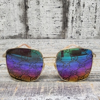 Gucci Multicolor Square Ladies Sunglasses