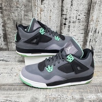Jordan 4 Retro Green Glow (GS) Size 6Y In Box