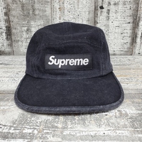 Supreme Black Denim Cap