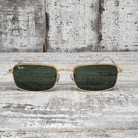 Gold Tone Rayban Sunglasses RB3746