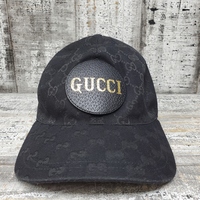 Gucci Black  Baseball Cap Size L 