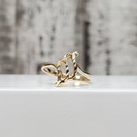 10K Fancy Design Ring