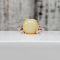 EFFY 14K Opal + Diamond Ring