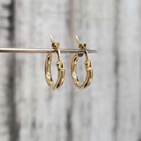 14K Small Hoop Earrings