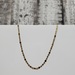 18.25" 14K TriColor Valentino Link Necklace