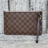 Louis Vuitton Brown Damier Ebene Pouch