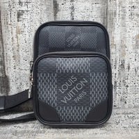 Louis Vuitton Damier Graphite 3D Amazone Sling Crossbody Bag