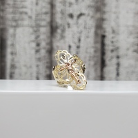 14K Jesus Cross Crucifix Religious Ring