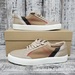 Burberry Salmon Check Leather Sneakers Size 38.5
