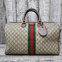Gucci Duffle Bag with Strap and Keys