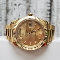 SALE PRICE '08/'09 Rolex President 218238 41mm 18K Yellow Gold Watch