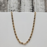 15.75" 14K Valentino Link Necklace